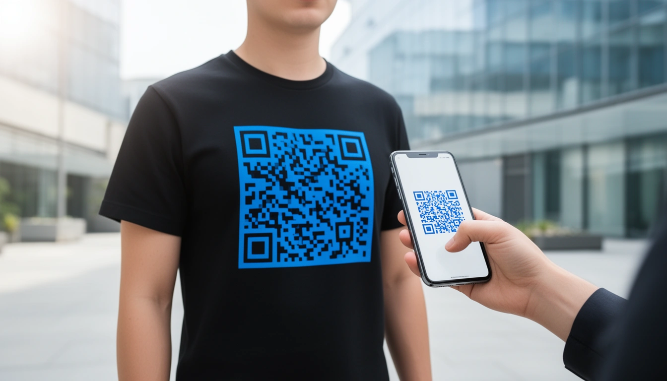 QR Codes on T-Shirts: Marketing Guide & Best Practices