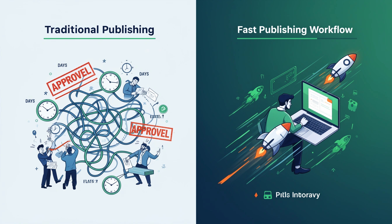 How to Publish Blog Content 10x Faster in 2026