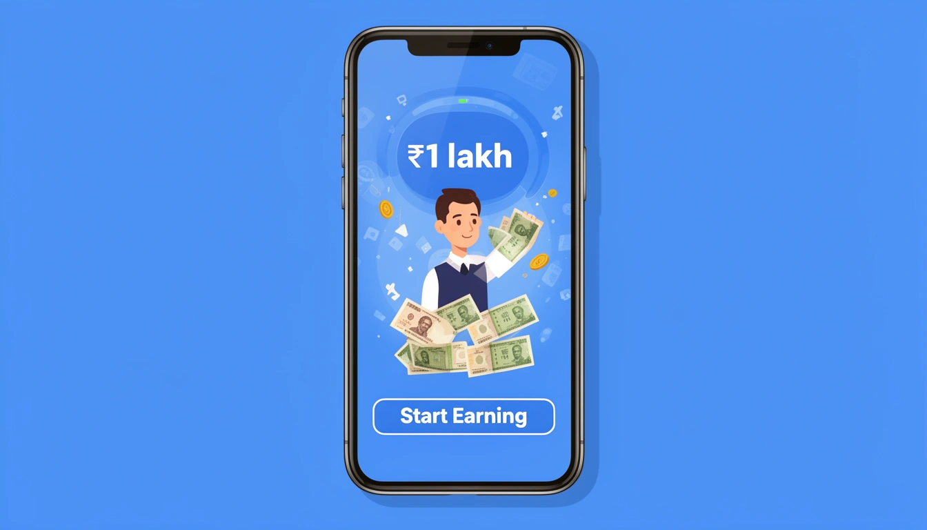 Earn ₹1 Lakh Monthly with Zero Investment Apps in India