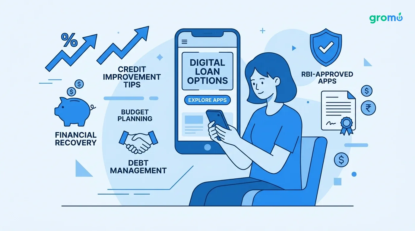 Loans for Low Credit Scores in India 2026: Options & Tips