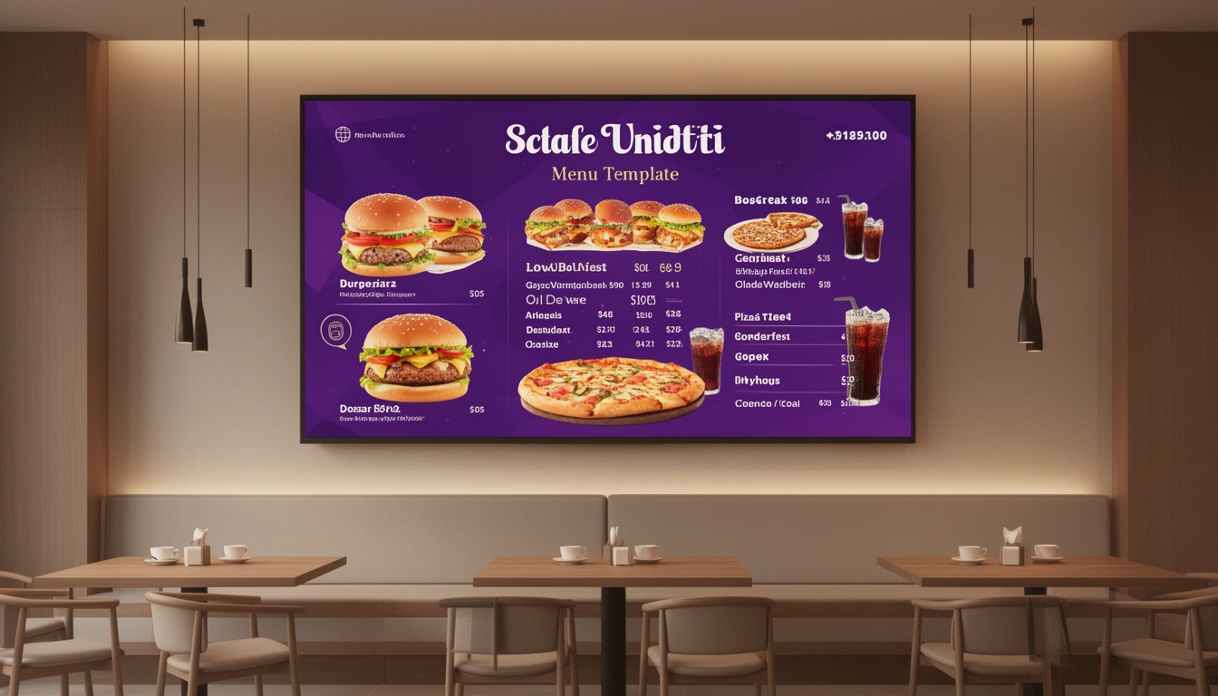 TV Menu Template: Complete Guide for Restaurants 2026