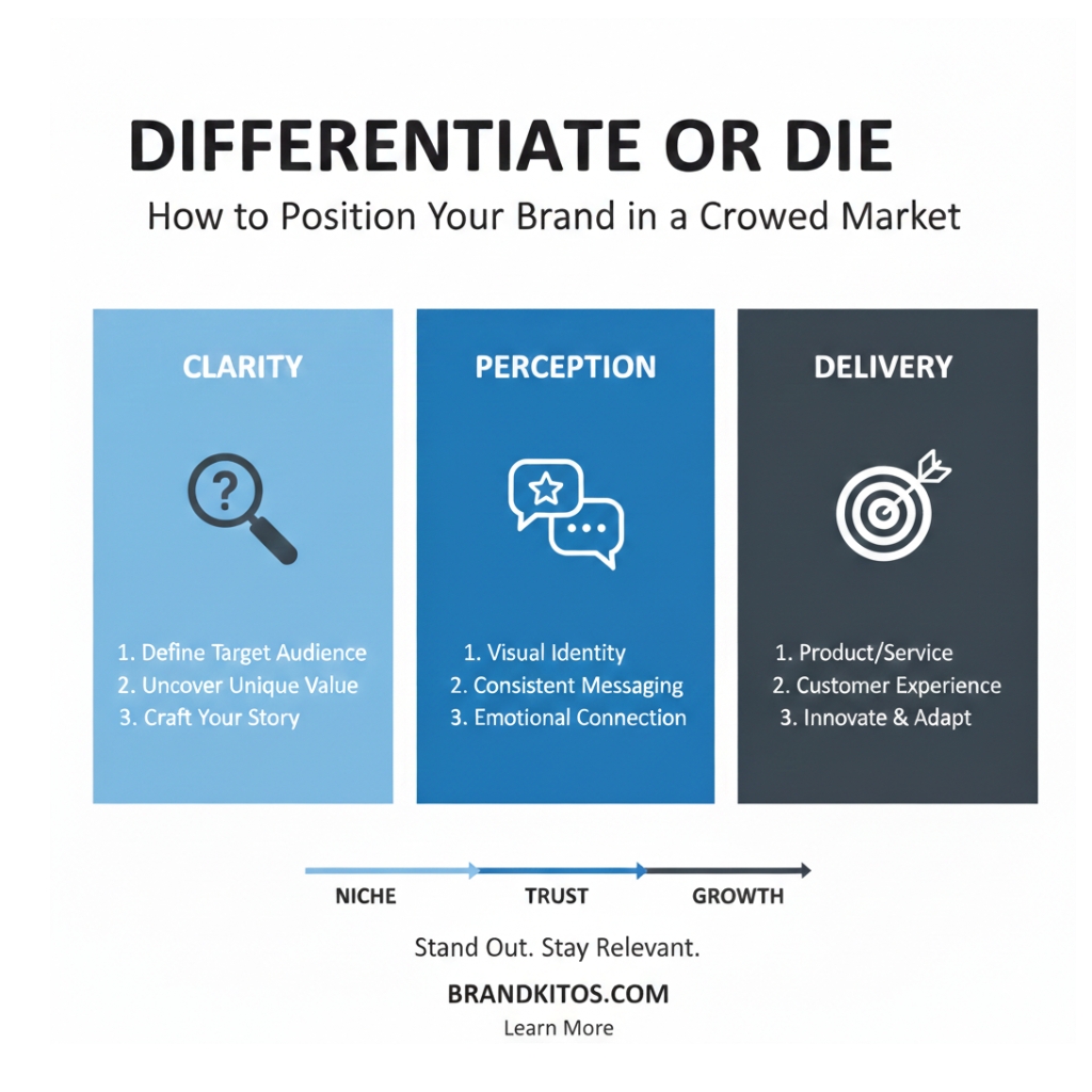 Differentiate or Die: How to Position Your Brand in a Crowded Market